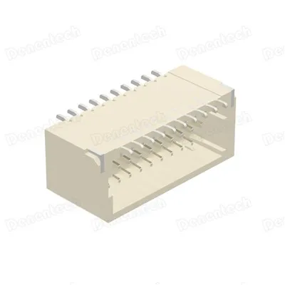 1.0mm Wafer Dual Row Right Angle SMT